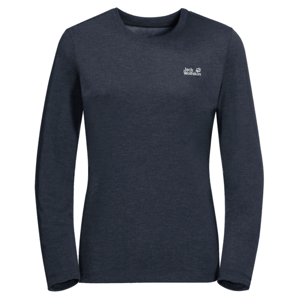 Gece Mavisi Koleksiyonu Kadın Jwp Ls T Jack Wolfskin