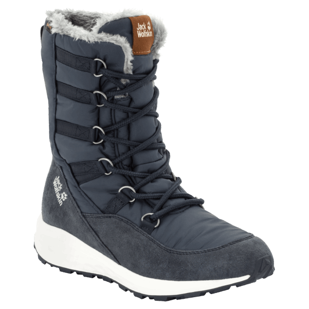 Sıcak Koyu Mavi-kırık Beyaz Jack Wolfskin Kadın Nevada Texapore Yüksek