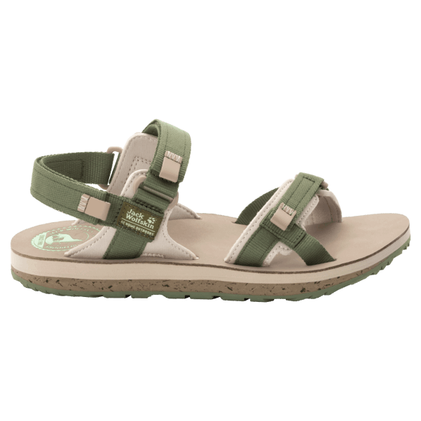 Markalar Bayan Outfresh Deluxe Sandalet Jack Wolfskin Haki-kum