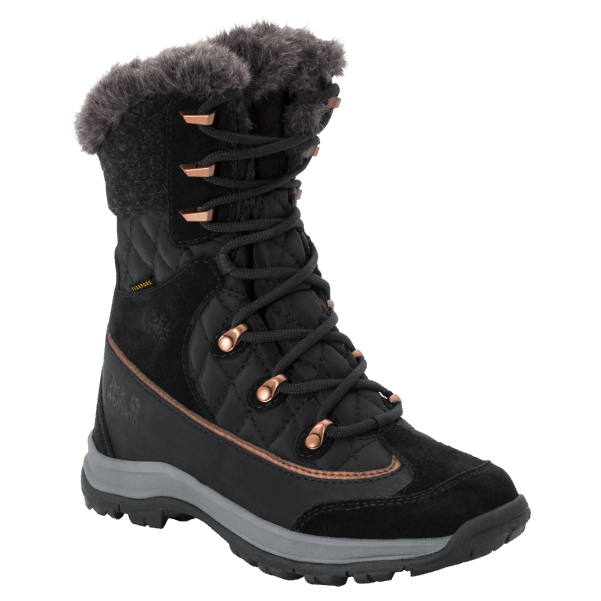 Hot Jack Wolfskin Siyah-koyu Gri Kadın Cold Bay Texapore High