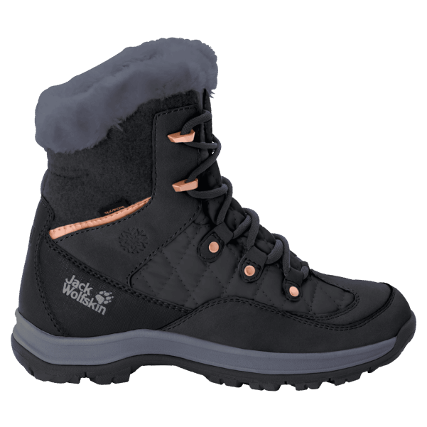 Kadın Cold Bay Texapore Mid Jack Wolfskin Siyah-koyu Gri Koleksiyonu