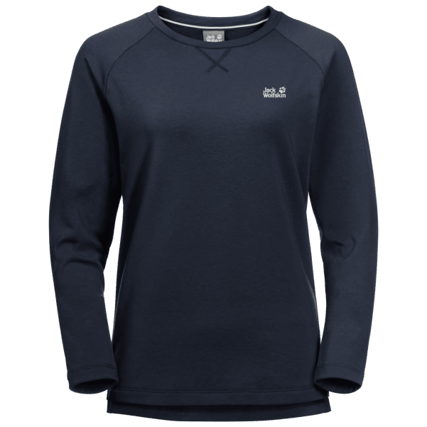 Jack Wolfskin Gece Mavisi Kadın Jwp Kazak Sıcak