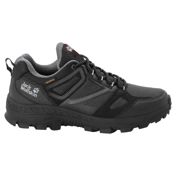 Moda Kadın Downhill Texapore Düşük Siyah-gri Jack Wolfskin