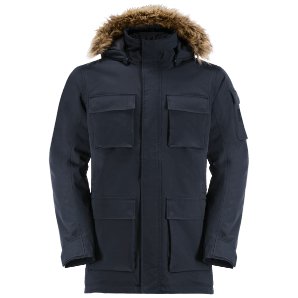 Glacier Canyon Parka En Iyi Jack Wolfskin Gece Mavisi