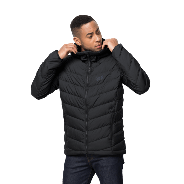 Jack Wolfskin Origin Siyah Erkek Fairmont Ceketi