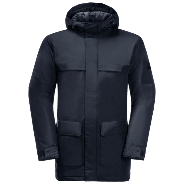 Jack Wolfskin Origins Erkek Winterlager Parka Gece Mavisi