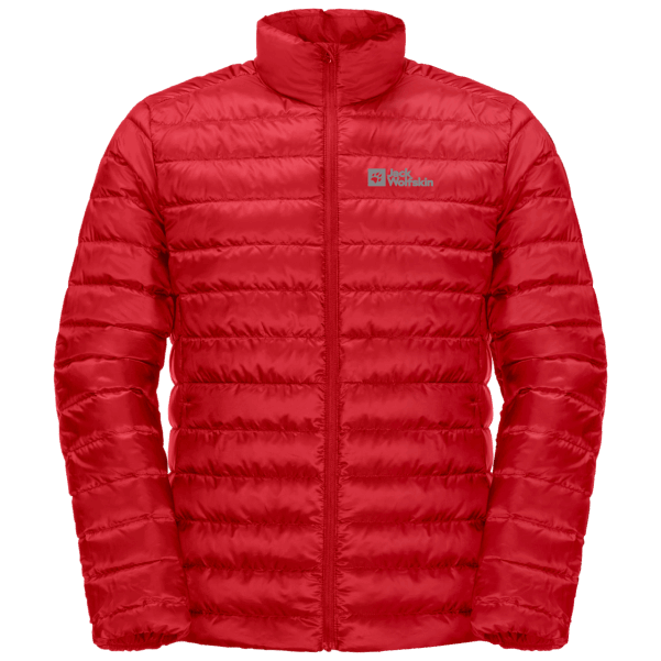 Jack Wolfskin Erkek Pack & Go Down Ceket Orijinal Adrenalin Kırmızısı