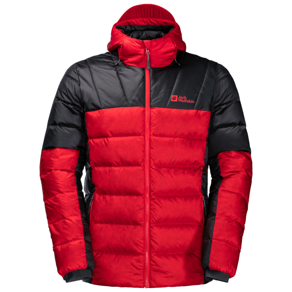 Jack Wolfskin Brands Erkek Nebelhorn Down Hoody Adrenalin Kırmızısı