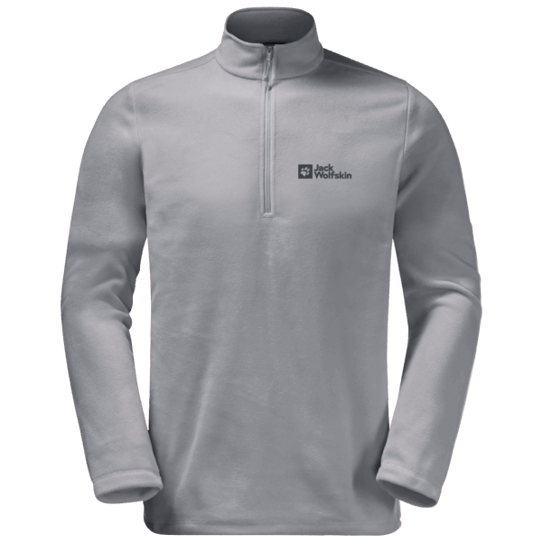 Slate Grey Jack Wolfskin Erkek Taunus Yarım Fermuarlı Origins