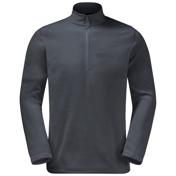 En Iyi Erkek Taunus Yarım Fermuarlı Jack Wolfskin Abanoz