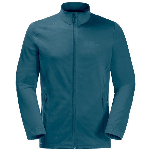 Erkek Kolbenberg Tam Fermuarlı Mavi Mercan Jack Wolfskin Markalar
