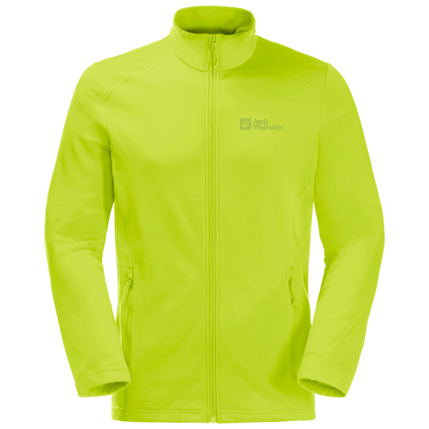 Erkek Kolbenberg Tam Fermuarlı En Iyi Lime Jack Wolfskin