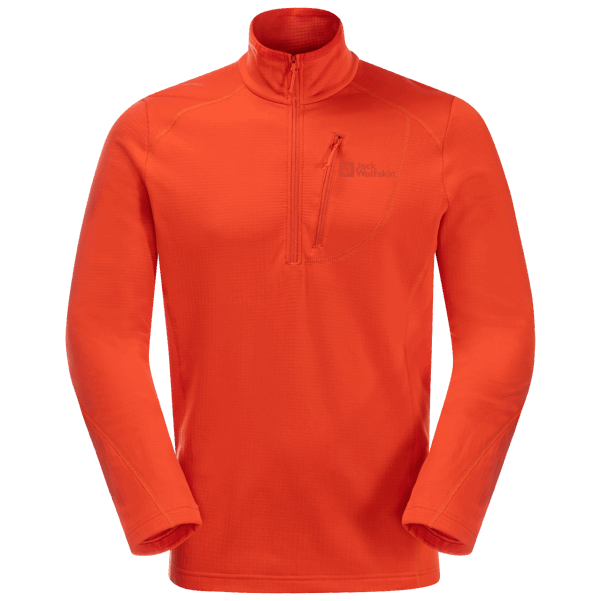 Jack Wolfskin Collections Wild Brier Erkek Kolbenberg Yarım Fermuar