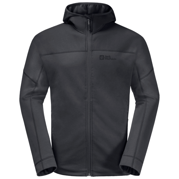 Erkek Hirschberg Kapüşonlu Tam Fermuarlı Yeni Jack Wolfskin Phantom