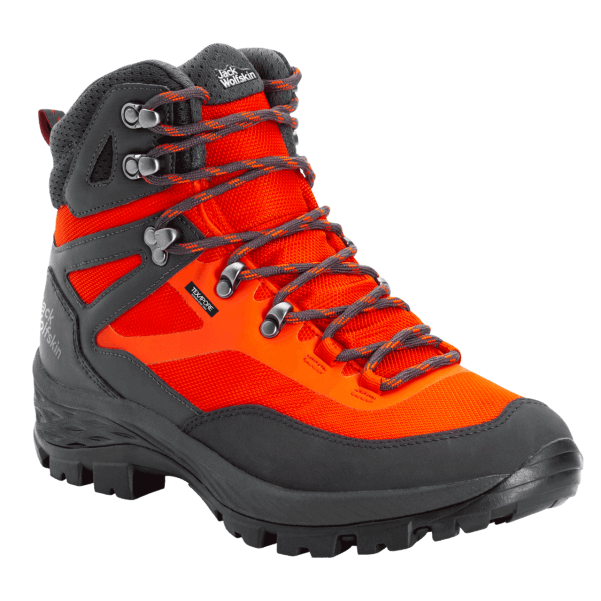 Erkek Isyan Rehberi Texapore Mid Jack Wolfskin Orange-phantom Hot