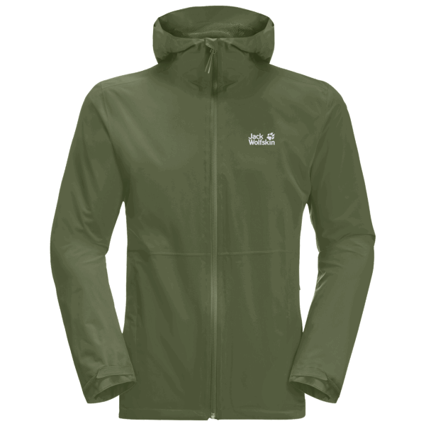 Erkek Pack & Go Shell Greenwood Moda Jack Wolfskin