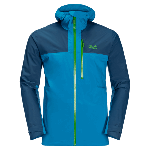 Jack Wolfskin Erkek Go Yürüyüş Ceketi Mavi Mücevher Orijinal