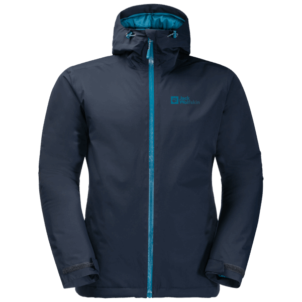 Orijinal Jack Wolfskin Erkek Wisper Yalıtımlı Ceket Gece Mavisi
