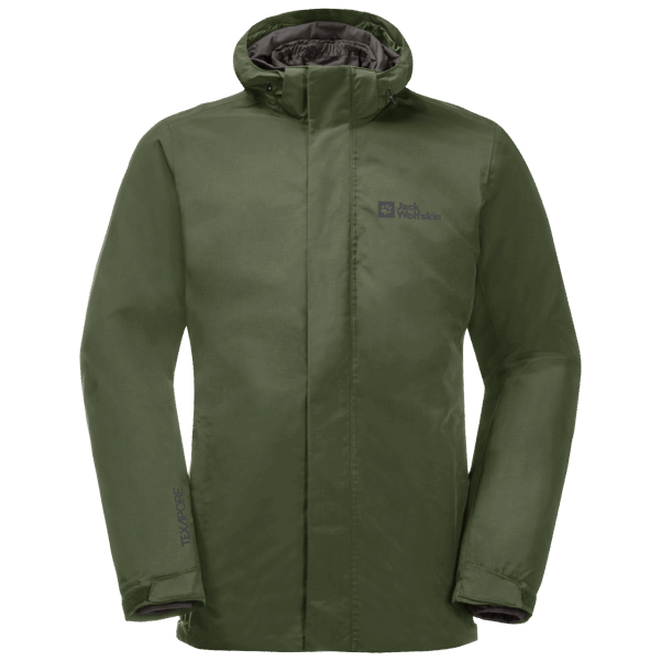 Jack Wolfskin Erkek Bergland 3'ü 1 Arada Ceket Greenwood En Iyi