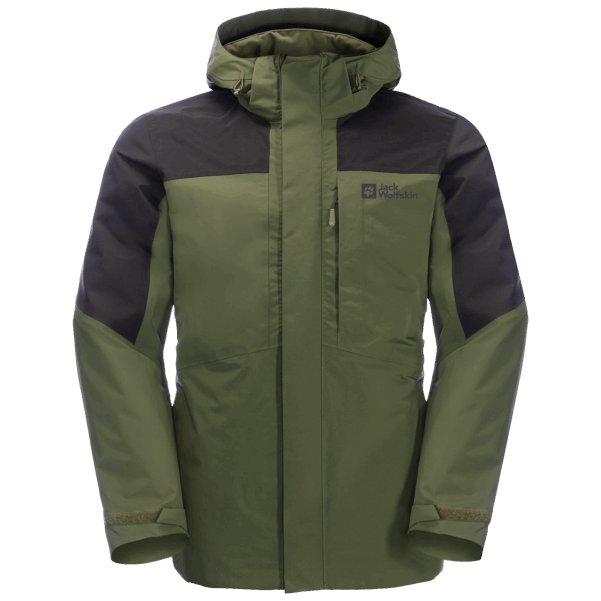 Moda Greenwood Erkek Romberg 3'ü 1 Arada Ceket Jack Wolfskin
