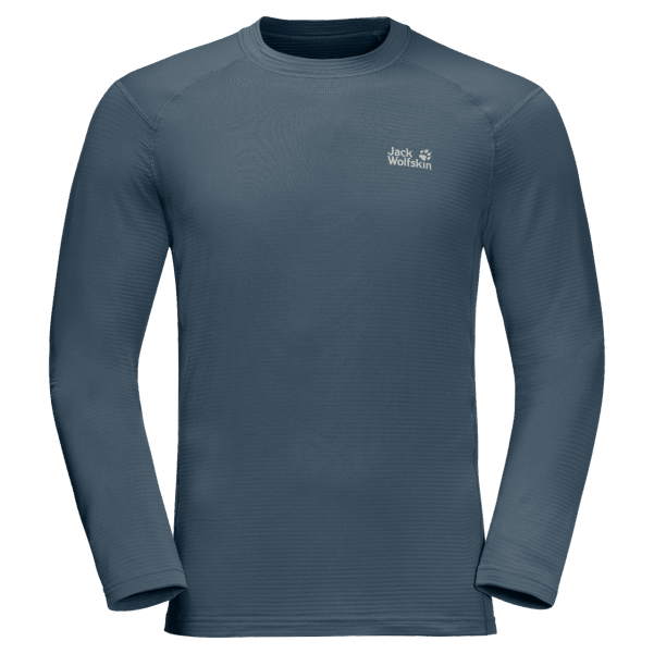 Erkek Sonsuz L/s Orijinal Jack Wolfskin Orion Blue