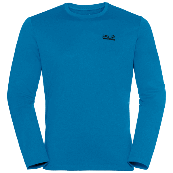 Erkekler Gökyüzü Termal Ls T Mavi Pasifik Sıcak Jack Wolfskin