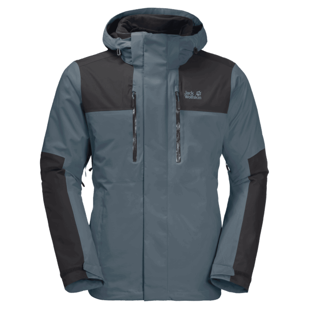 Origin Jasper 3'ü 1 Arada Erkek Jack Wolfskin Fırtına Grisi