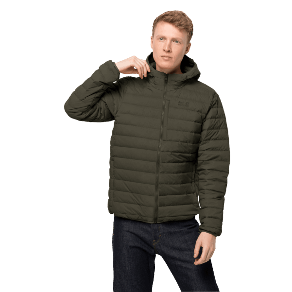 Bonsai Yeşili Erkek Parlayan Dağ Ceketi Jack Wolfskin Kökenli