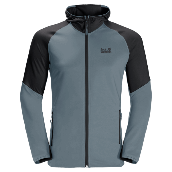 Jack Wolfskin Brand Erkek Hidro Iii Ceket Fırtına Grisi