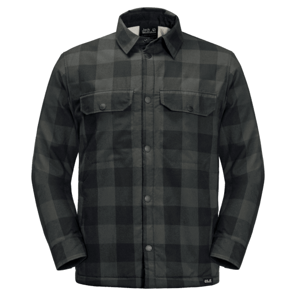 Jack Wolfskin Markalar Bonsai Yeşil çekler Erkek Whiteville Gömleği