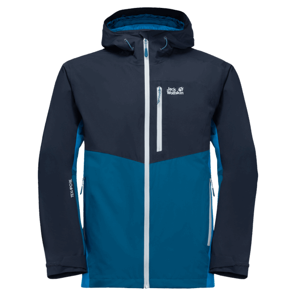 Sıcak Gece Mavisi Jack Wolfskin Erkek Kartal Tepe Ceketi