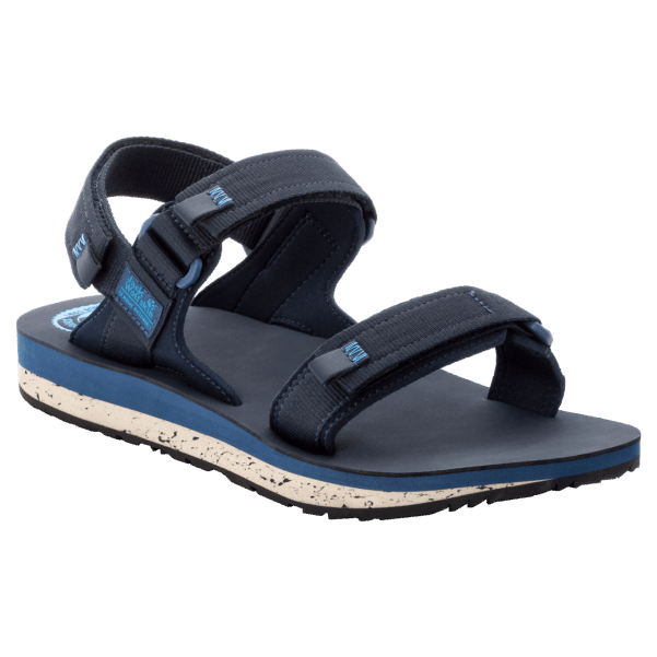 Erkek Outfresh Deluxe Sandalet Orijinal Jack Wolfskin Koyu Mavi-mavi