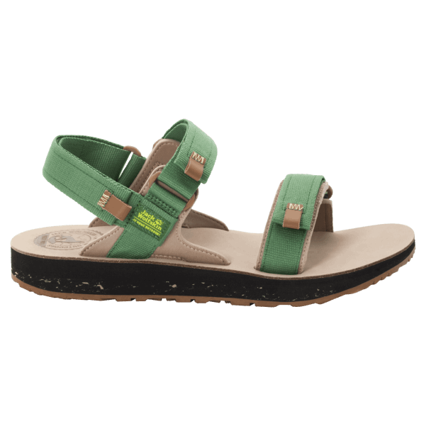 Erkek Outfresh Lüks Sandalet Sıcak Yeşil-kahverengi Jack Wolfskin