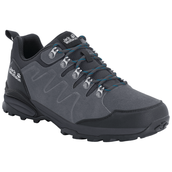 Collections Jack Wolfskin Erkek Refugio Texapore Düşük Gri-siyah