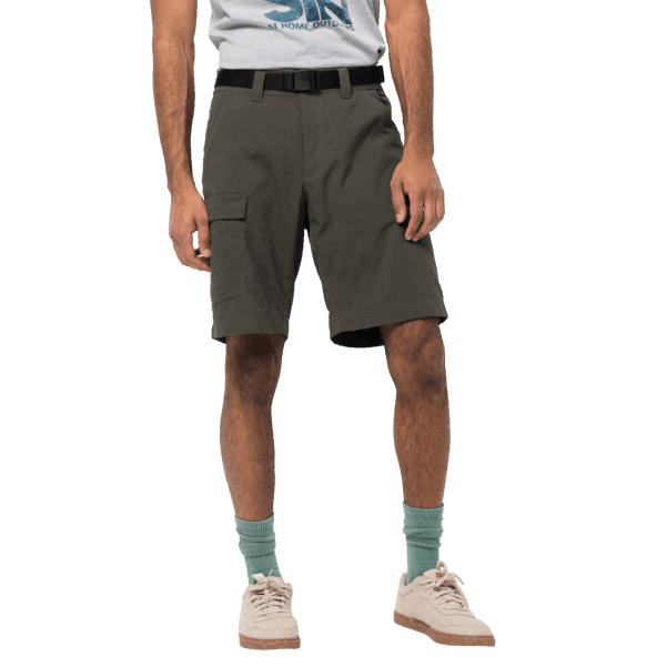 Jack Wolfskin Dark Moss Moda Hoggar şort