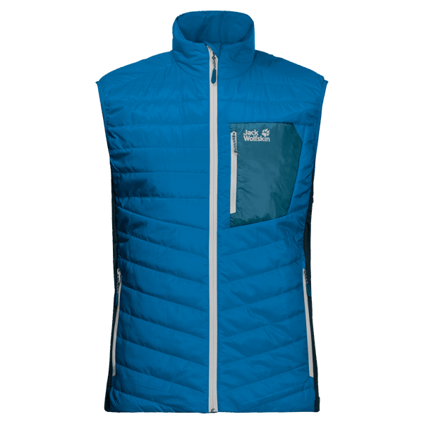 Jack Wolfskin Erkek Rotaburn Yelek Mavi Pasifik Sıcak