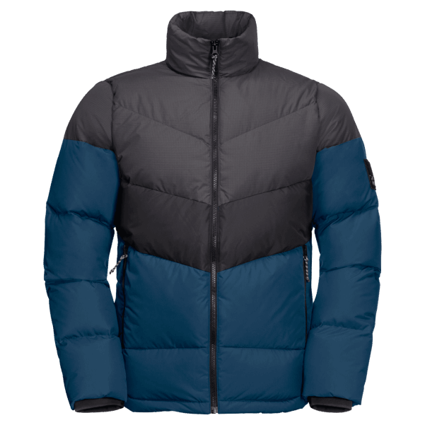 Orijinal Jack Wolfskin Poseidon Mavi Erkek 365 Korkusuz Aşağı Ceket