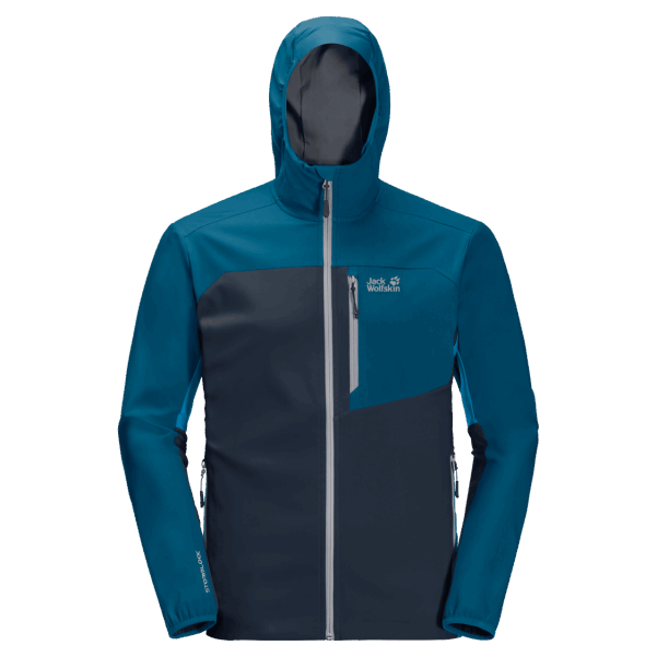 Gece Mavisi Origins Erkek Kartal Tepe Ii Softshell Jack Wolfskin