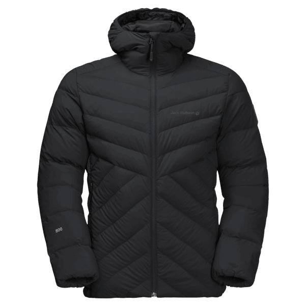 Erkek Atletik Aşağı Ceket Jack Wolfskin Siyah Koleksiyonları